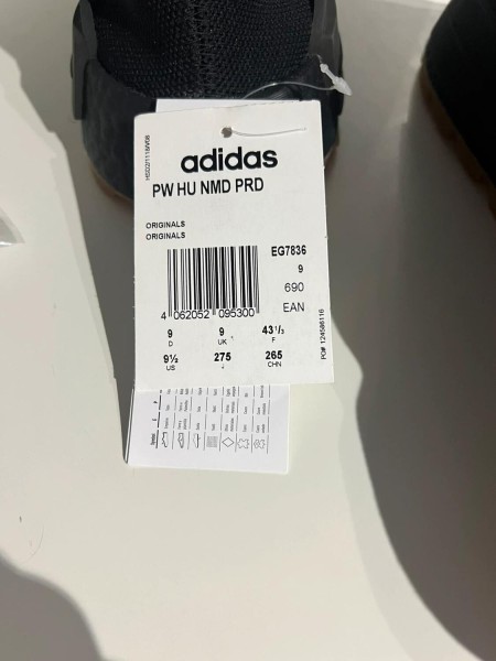 Adidas NMD Hu Trail Pharrell Now is Her Time Black