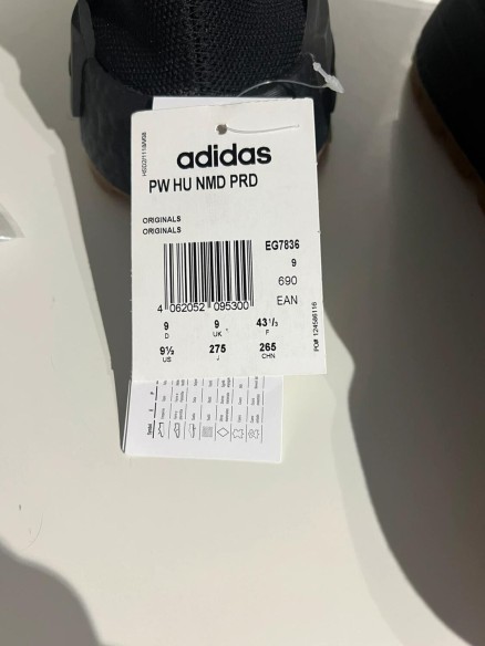 Adidas NMD Hu Trail Pharrell Now is Her Time Black