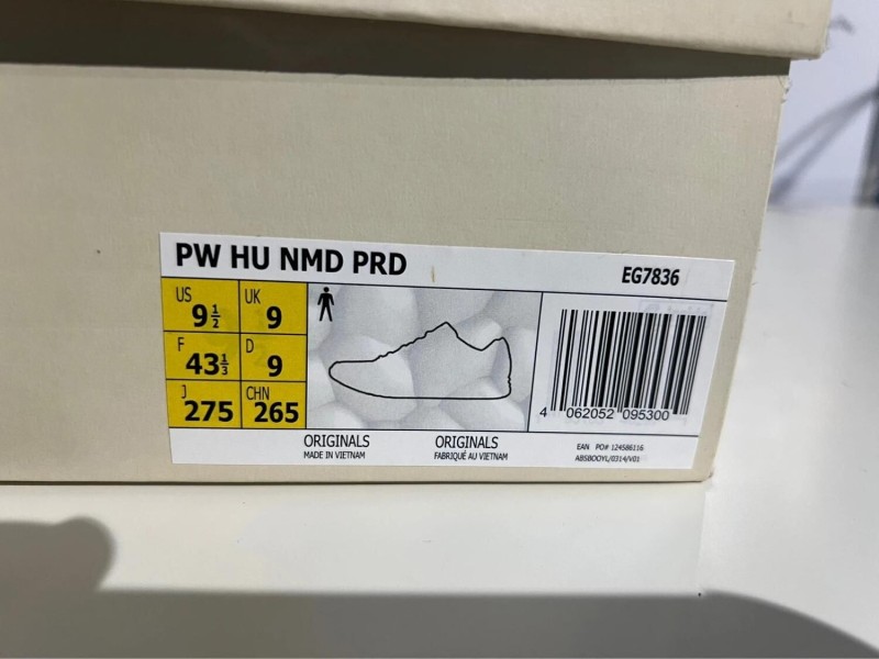 Adidas NMD Hu Trail Pharrell Now is Her Time Black
