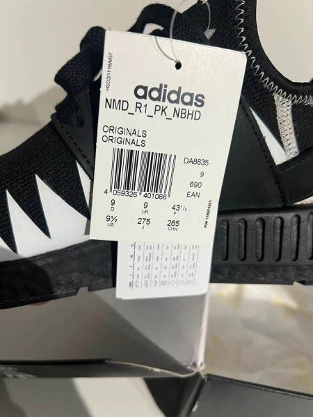 Adidas NMD R1 Neighborhood Core Black