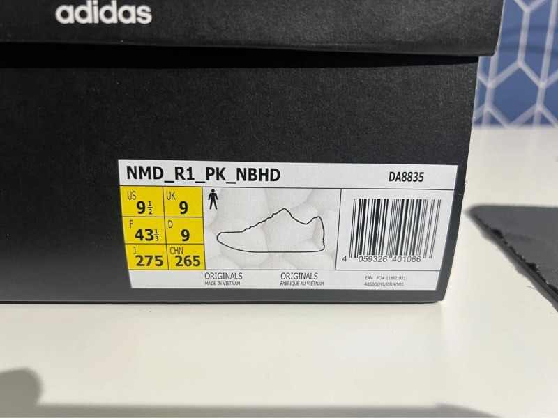 Adidas NMD R1 Neighborhood Core Black