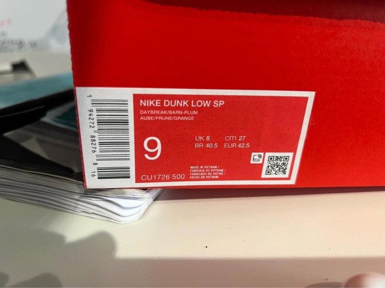 Nike Dunk Low Plum