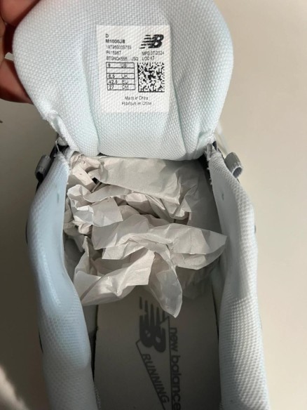New Balance 1000 rain cloud grey