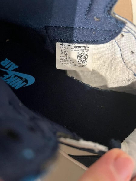 Nike air jordan 1 high obsidian blue