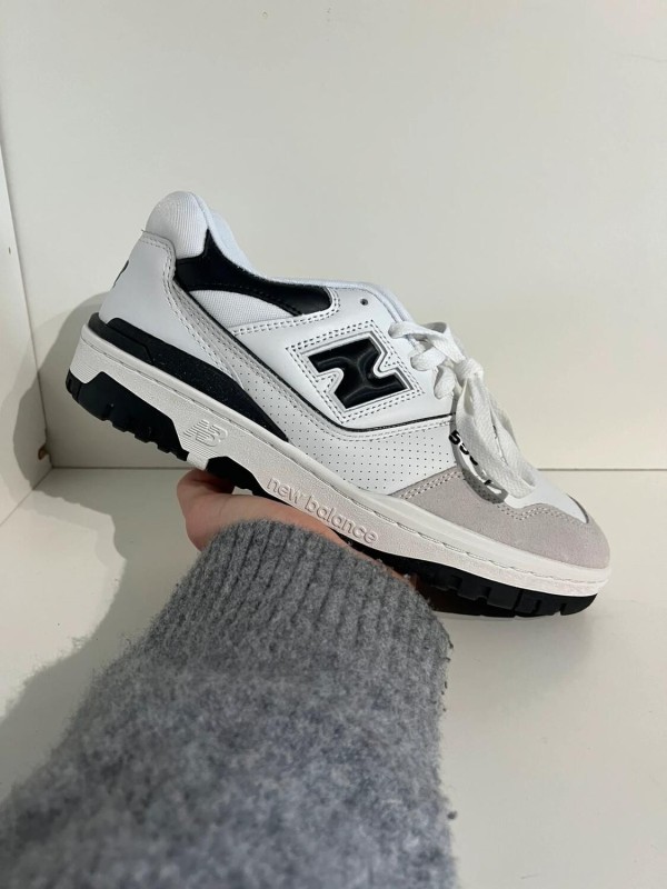 New balance 550 sea salt black