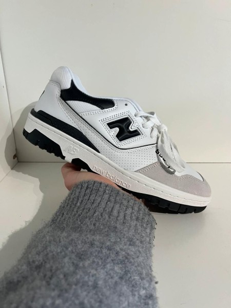 New balance 550 sea salt black