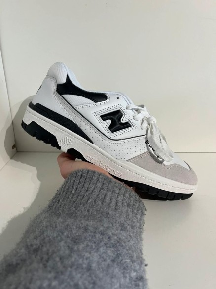 New balance 550 sea salt black