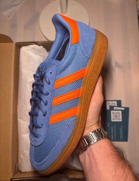 adidas handball spezial bleu orange taille 38