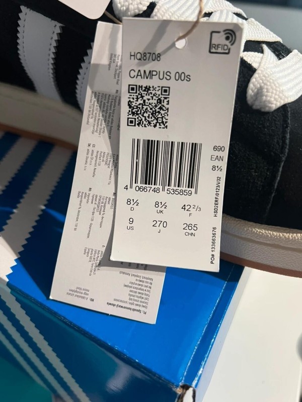 Adidas Campus 00s Black 2