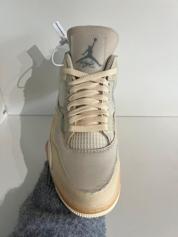 Nike air jordan 4 X Off-White Sail 2