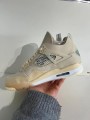 Nike air jordan 4 X Off-White Sail