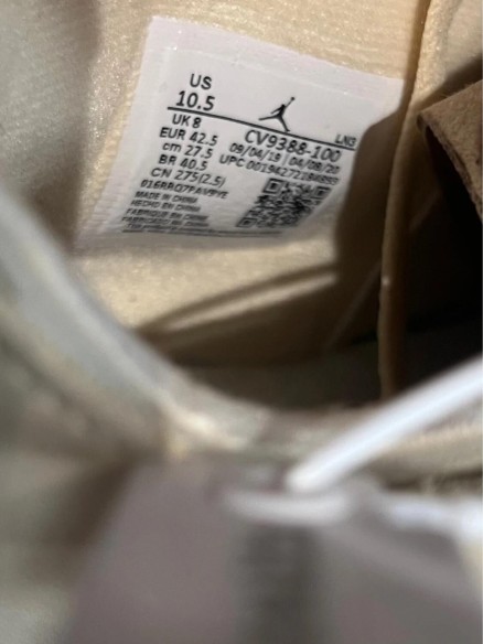 Nike air jordan 4 X Off-White Sail