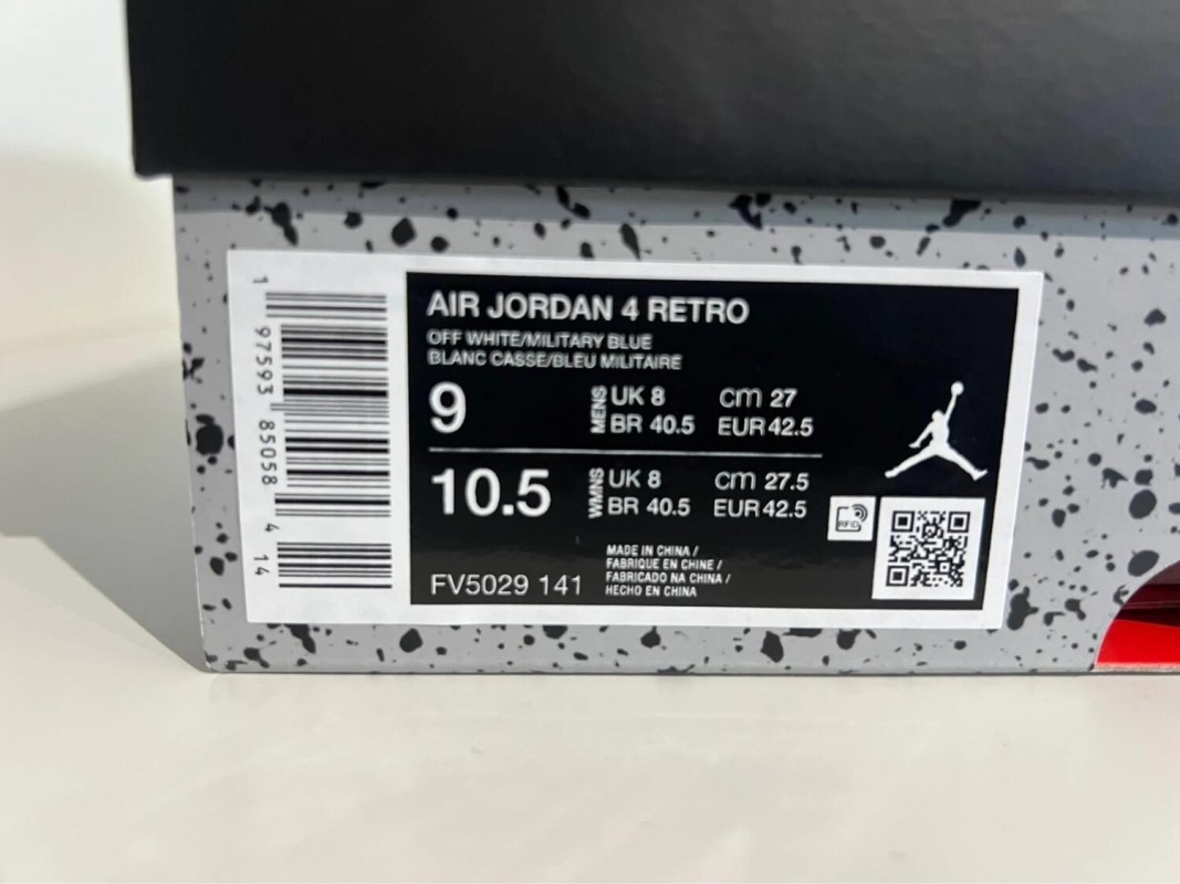 Nike air jordan 4 military blue 2