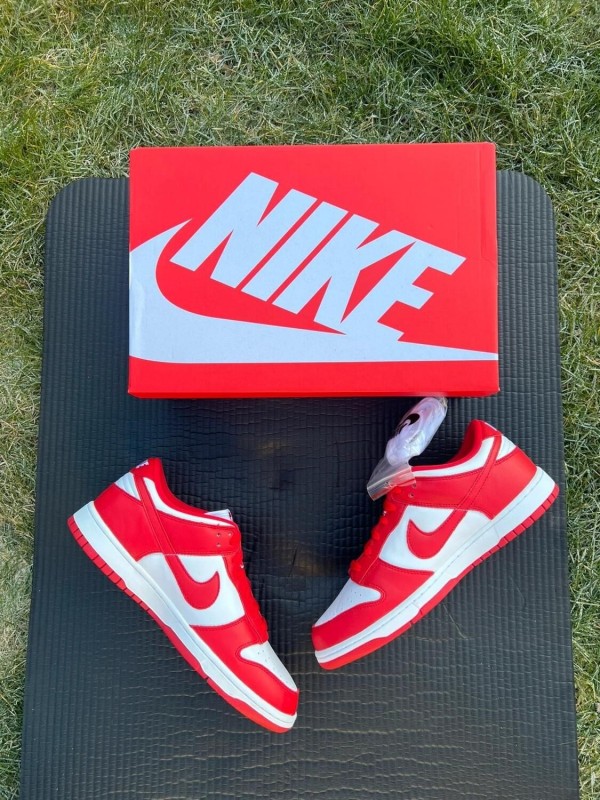 Nike dunk low St Johns (University red) 2