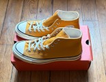 Converse chuck taylor 70 high yellow jaune orange sunflower egret 41