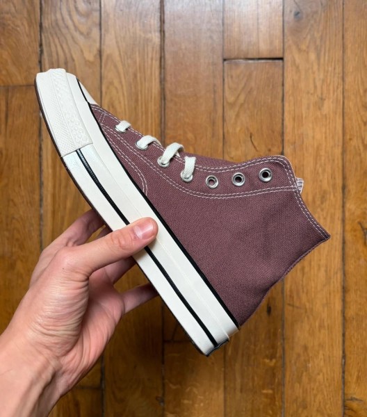 Converse chuck taylor 70 high brown marron twilight blush egret 38