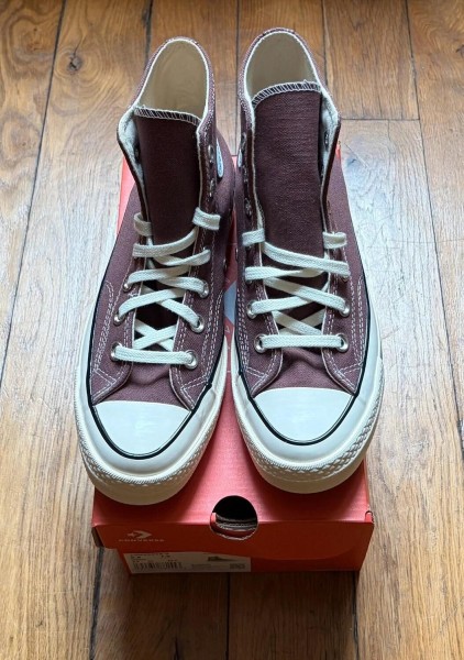 Converse chuck taylor 70 high brown marron twilight blush egret 38