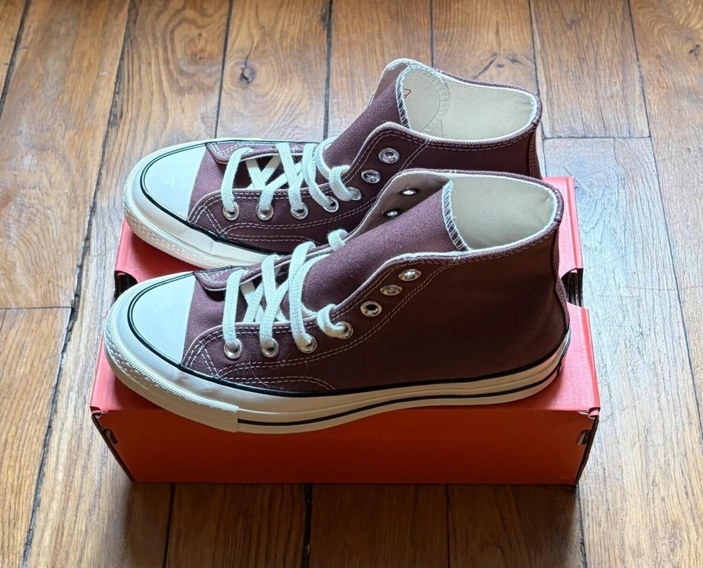 Converse chuck taylor 70 high brown marron twilight blush egret 38 2