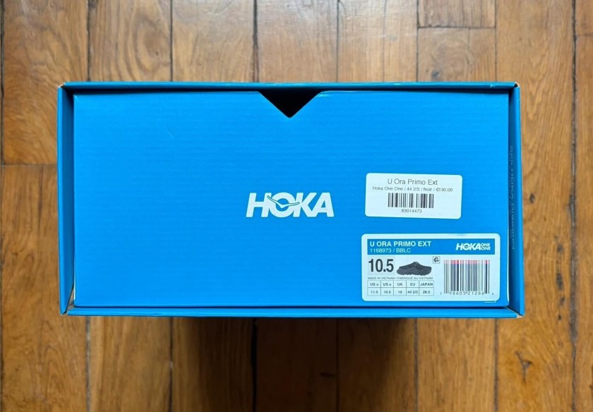 Hoka U ora primo ext black noir 44,5