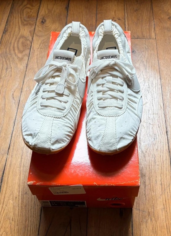 Nike Jacquemus moon shoe sp white cream soft pearl blanc 43 2