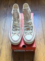 Converse chuck taylor 70 high parchment white cream parchemin blanc creme egret 38