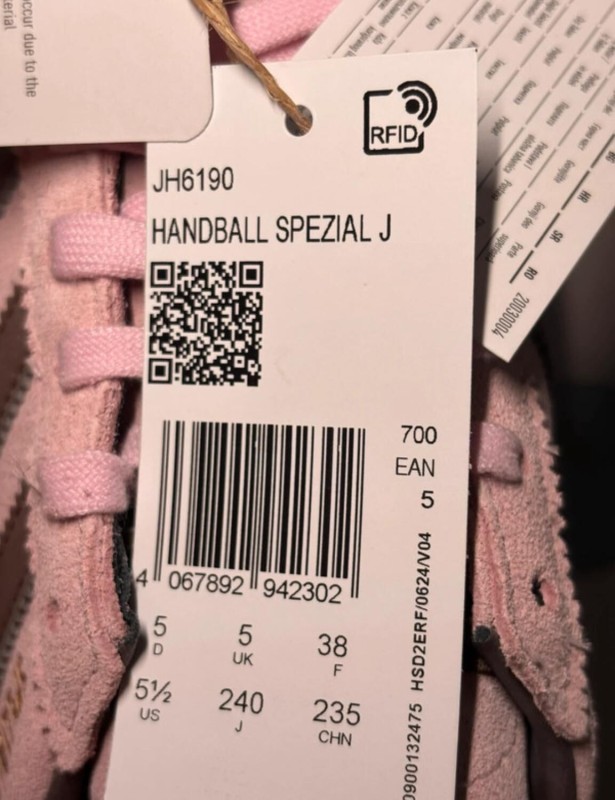 adidas handball spezial clear rose earth strata pink taille 38 2
