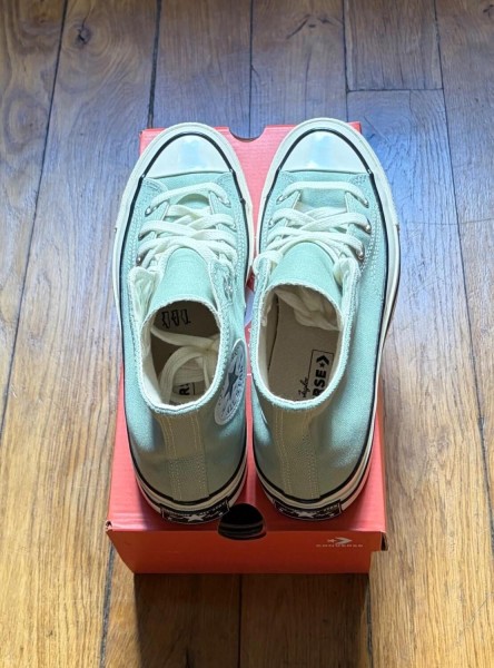 Converse chuck taylor 70 high thyme again green mint vert menthe egret 38
