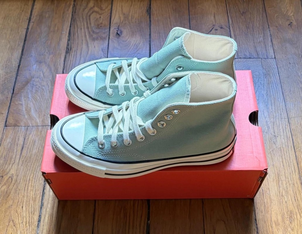Converse chuck taylor 70 high thyme again green mint vert menthe egret 39,5 2