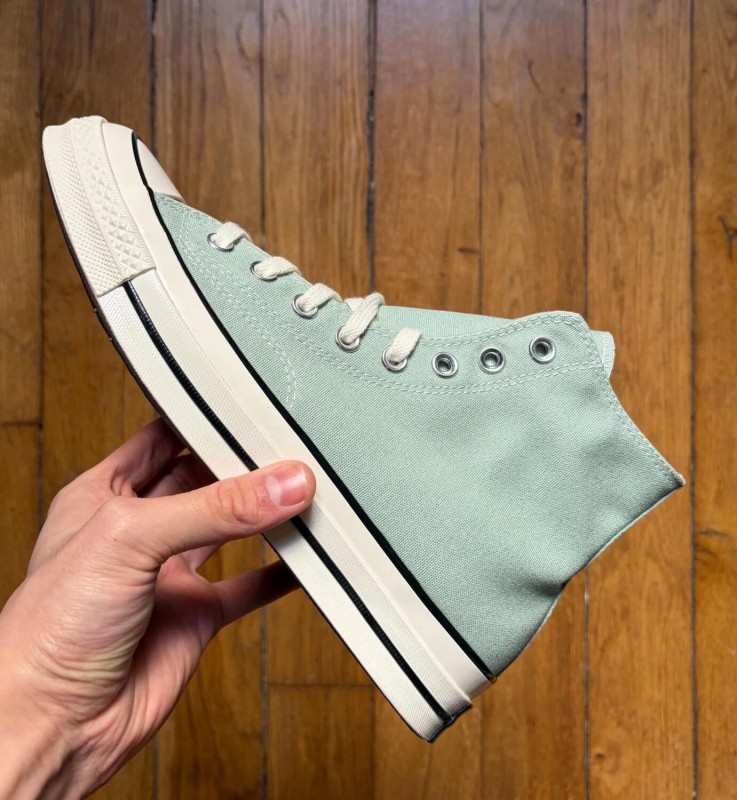 Converse chuck taylor 70 high thyme again green mint vert menthe egret 41,5