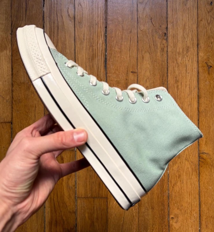 Converse chuck taylor 70 high thyme again green mint vert menthe egret 41