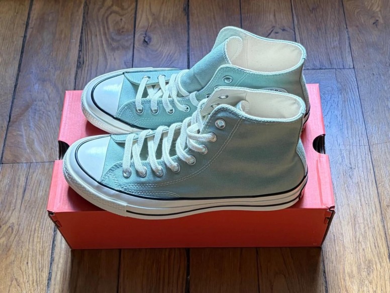 Converse chuck taylor 70 high thyme again green mint vert menthe egret 41
