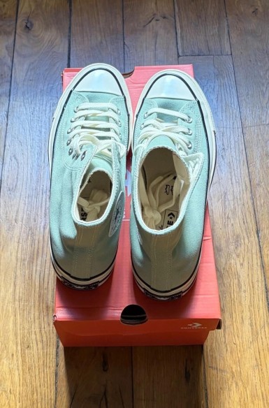 Converse chuck taylor 70 high thyme again green mint vert menthe egret 41