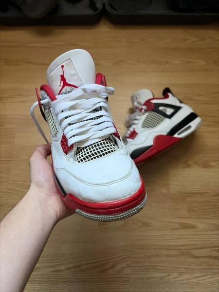 Nike air jordan 4 fire red