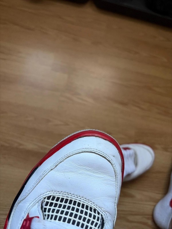 Nike air jordan 4 fire red 2