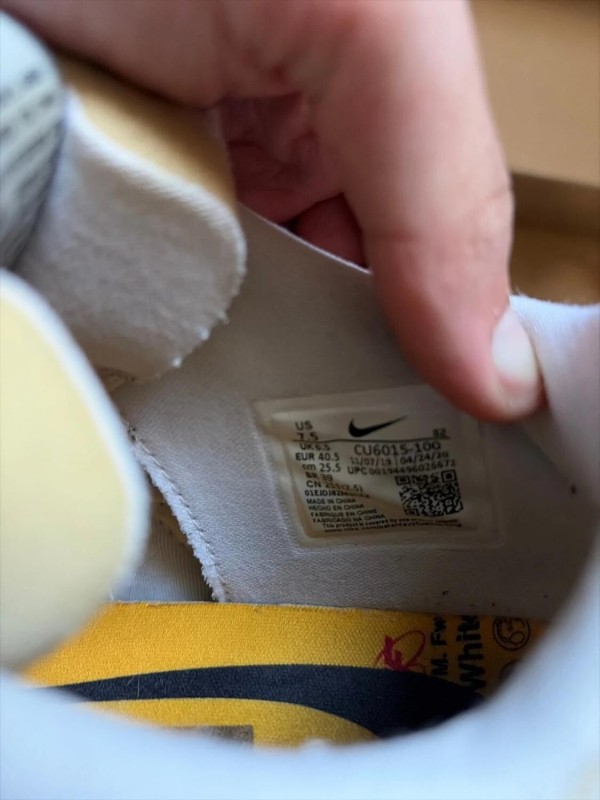 Dunk rubber off white unc 2