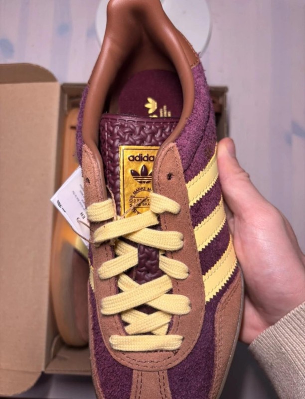 adidas gazelle indoor marron almost yellow taille 36 2/3 2