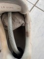 Louis vuitton lv trainer tissu crème beige taille 7 42-42,5