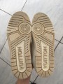 Louis vuitton lv trainer tissu crème beige taille 7 42-42,5