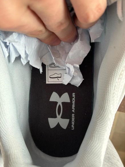 Under Armour UA Sola 'Metallic Silver' 46 - New
