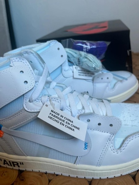 Nike Jordan 1 off White Retro high Virgil Abloh Archive Alaska