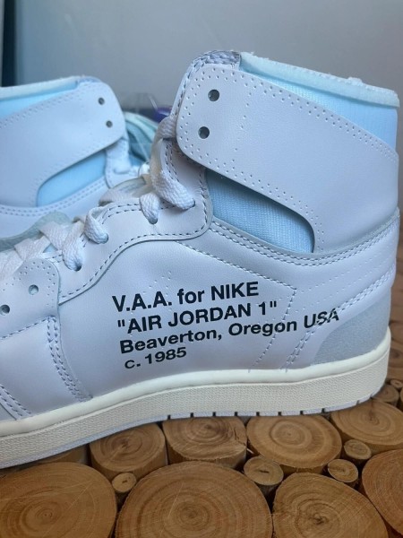 Nike Jordan 1 off White Retro high Virgil Abloh Archive Alaska