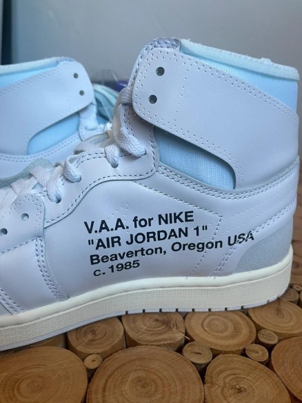 Nike Jordan 1 off White Retro high Virgil Abloh Archive Alaska