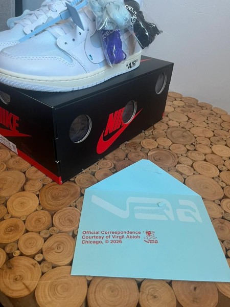 Nike Jordan 1 off White Retro high Virgil Abloh Archive Alaska