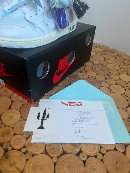 Nike Jordan 1 off White Retro high Virgil Abloh Archive Alaska
