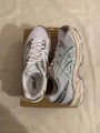 asics gel-1130 white green / blue fade / blanc vert