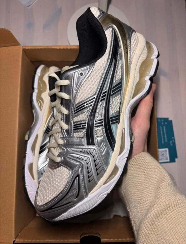 Asics gel kayano 14 birch pure silver taille 44