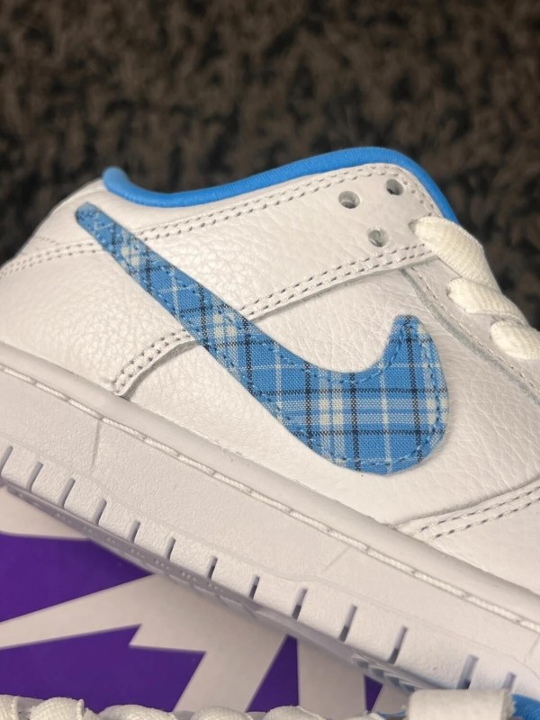 Nicole Hause x Nike SB Dunk Low Blanc Bleu Ciel - Taille 36 EU 2