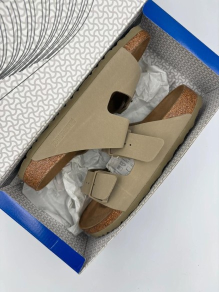 Birkenstock arizona birko-flor faded kaki - 38