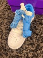 Nicole Hause x Nike SB Dunk Low Blanc Bleu Ciel - Taille 36 EU