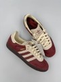 adidas samba og bordeaux/crème - 38 2/3